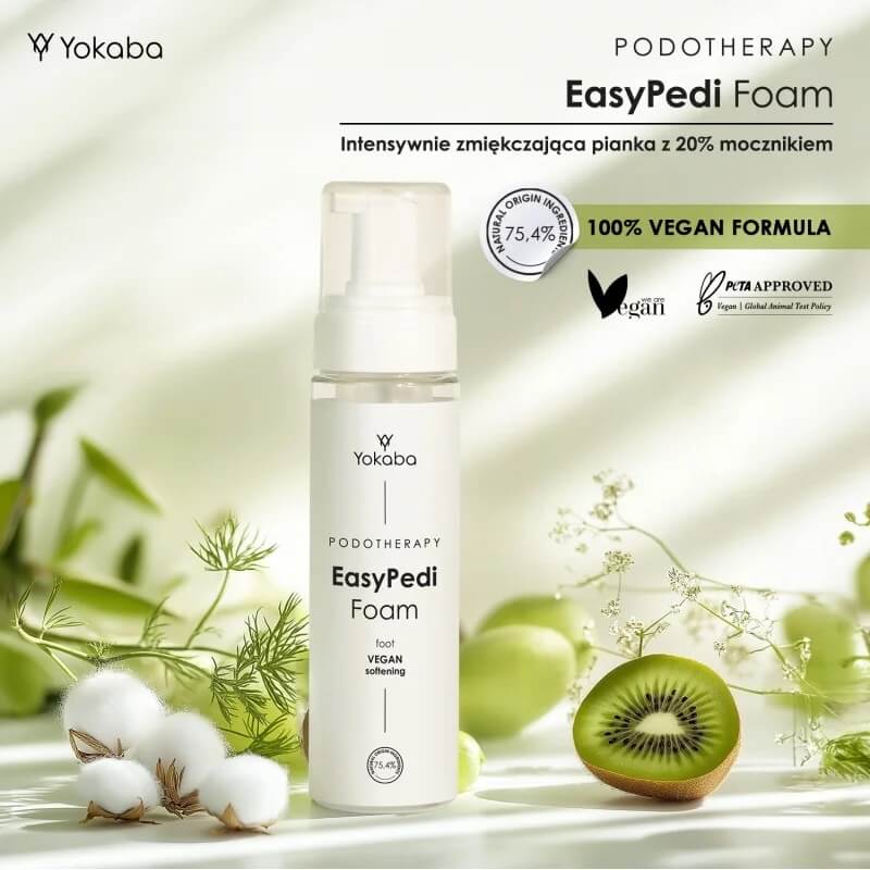Yokaba podotherapy easy pedi Zmiękczająca pianka do pedicure 200ml.jpg