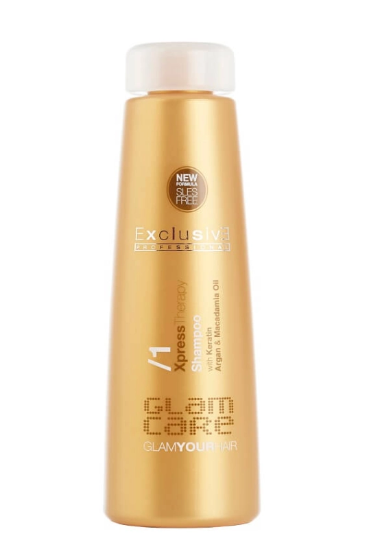 Exclusive xpress therapy Zestaw rekonstrukcyjny do włosów Szampon 250ml.jpg