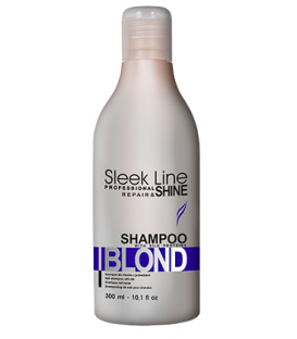 STAPIZ Sleek Line Blond - Niebieski szampon do włosów blond 300ml