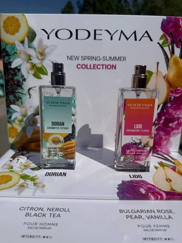 Yodeyma nowe zapachy Dorian 50ml Lido 50ml