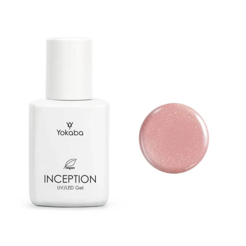 Yokaba inception Samopoziomujący żel do paznokci z pędzelkiem 17 beige daimond 30ml