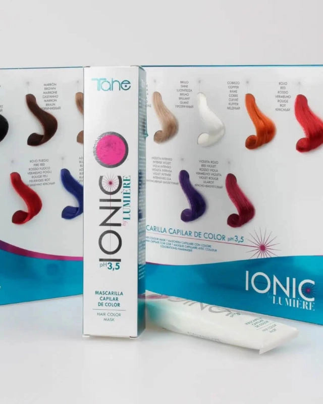 Tahe lumiere ionic ph 3,5 Maska koloryzująca do włosów 100ml.jpg