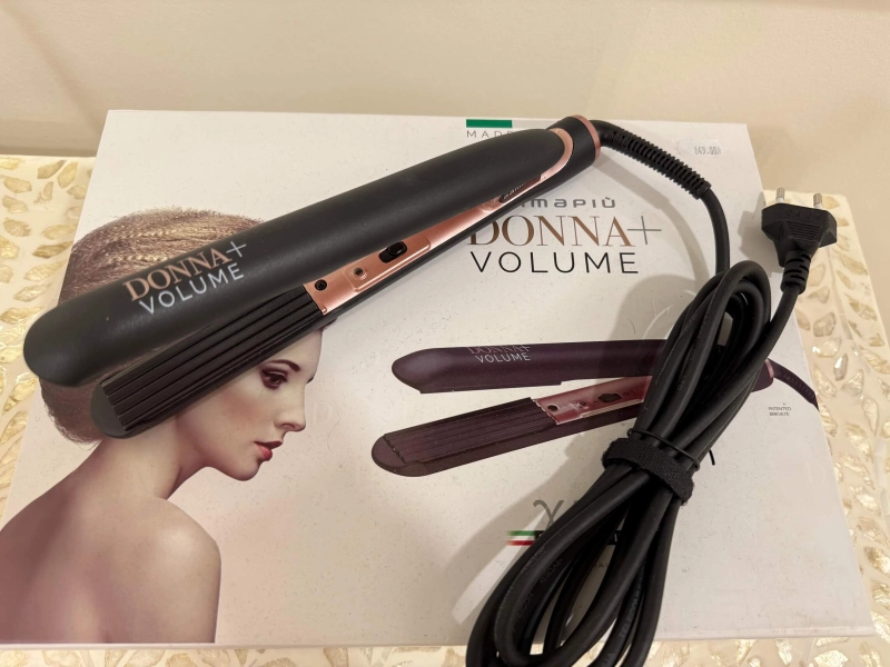 Gamma Piu Donna+ Volume Karbownica do włosów.jpg