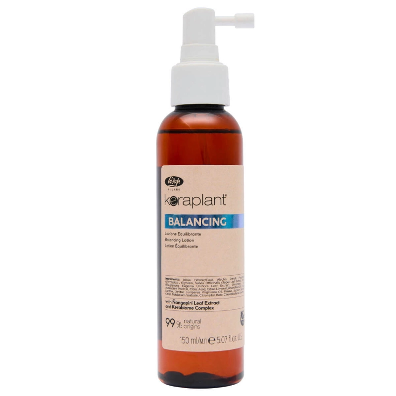 Lisap keraplant balancing Lotion równoważący do przetłuszczającej się skóry głowy 150ml.jpg