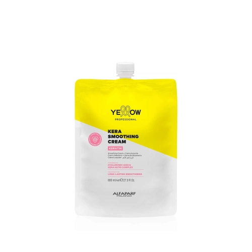 Yellow kera smoothing Krem wygładzający przeciw puszeniu się włosów 800ml