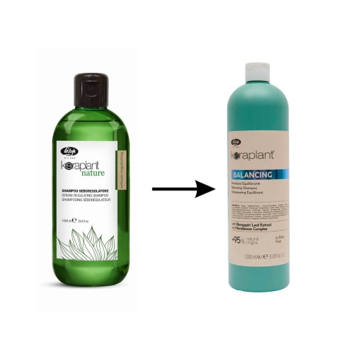 Lisap Keraplant Seboregolatore Szampon regelujący wydzielanie sebum 1000ml
