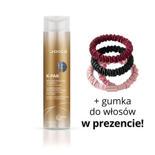 JOICO K-PAK Reconstructing - Szampon rekonstrukcja 300ml + scrunchie