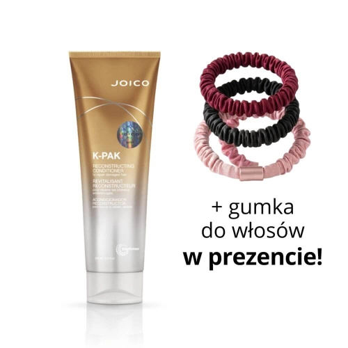JOICO K-PAK Reconstructing - Odżywka odbudowująca 250ml + scrunchie
