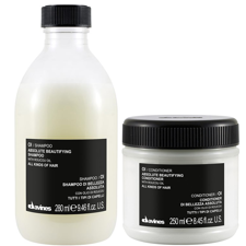 DAVINES OI - ZESTAW szampon 280ml + odżywka do wszystkich rodzajów włosów z olejkiem roucou 250ml