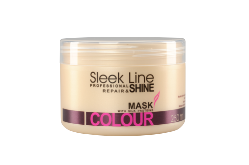 STAPIZ Sleek Line Colour - Maska do włosów farbowanych 250ml