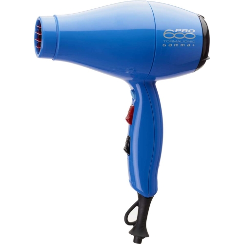 Gamma Piu 600 PRO Kompaktowa suszarka do włosów Niebieska