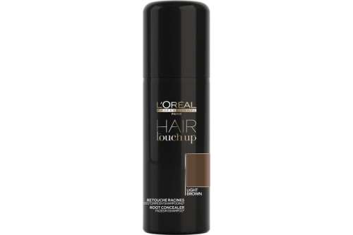 Loreal Hair Touch Up Light Brown- Spray maskujący odrosty Jasny brąz 75 ml