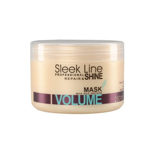 STAPIZ Sleek Line Volume - Maska do włosów cienkich 250ml