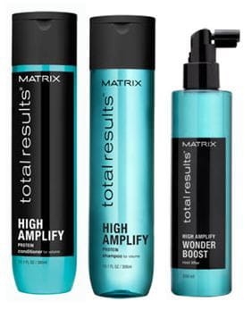 MATRIX HIGH AMPLIFY - Zestaw szampon+odżywka+root lifter 300ml+300ml+250ml