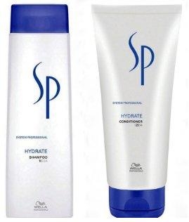 Wella Sp Hydrate - Szampon + odżywka nawilżanie 250ml + 200ml