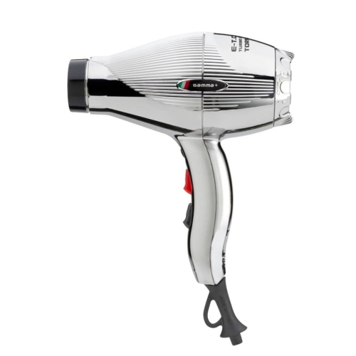 Gamma Piu E.T.C Light Premium Chrome Srebro Lustrzany Lekka suszarka 