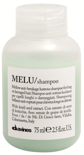 DAVINES MELU - Szampon do włosów kruchych i łamliwych 75ml