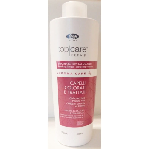 Lisap Chroma Care Szampon do włosów farbowanych o kwaśnym pH Shampoo Rivitalizzante 1000ml