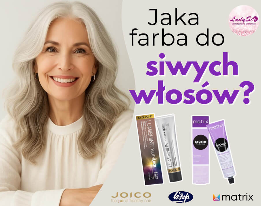 Jaka farba do siwych włosów?