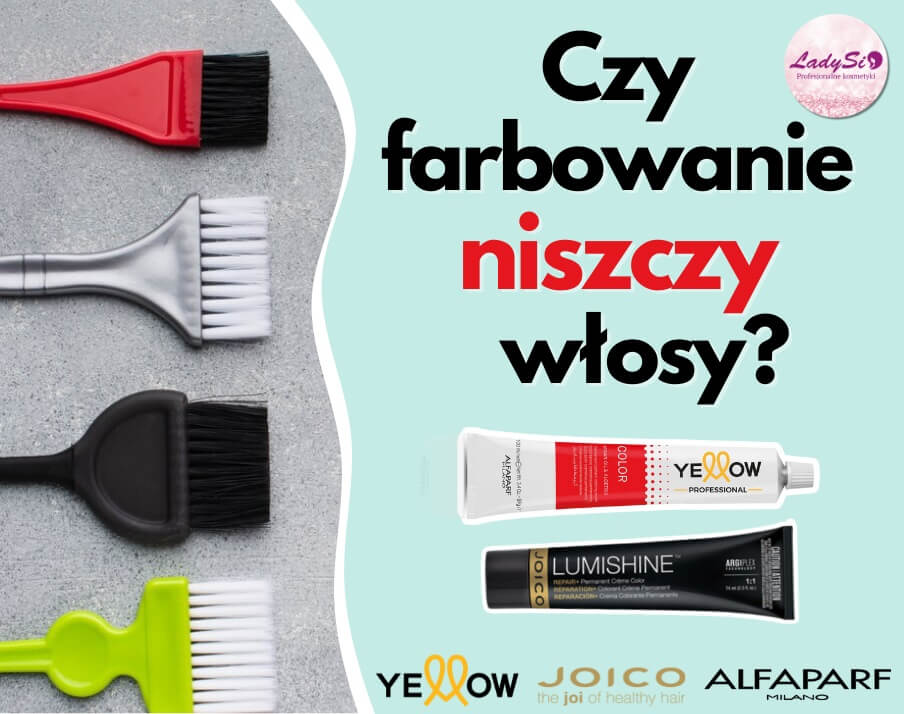 Czy farba niszczy włosy? Fakty i mity.